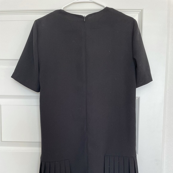 Zara Pleated Shift Dress - Picture 2 of 5
